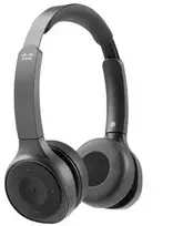 Cisco 730 BELAIDĖS DVIGUBOS ANT AUSŲ - Ausinės + STOVAS USB-A RINKINYS-CARBO