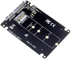 MicroConnect adapteris 2.5 "SATA M.2 B Raktas SMD (MC- SSDSATACONV1)