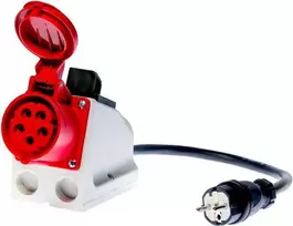 Sonel Daugiafazis lizdo adapteris 16A (WADAPAT16PR)
