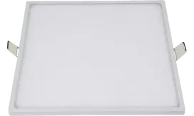 Lubinis šviestuvas LED panelė (SLIM) įmontuojama kvadratinė 8W, 16W, 22W, 30W, 3000K, 4000K, IP44 - 22w - 3000k
