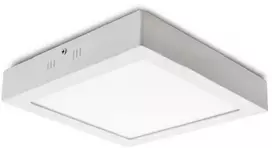 Lubinis šviestuvas LED panelė virštinkinė kvadratinė 6W, 12W, 18W, 24W, 3000K, 4000K, 6500K - 24w - 4000 4500k