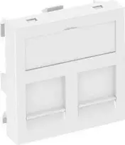 Bettermann Adapteris M45 dla 2xRJ45 balta DTG-2RM RW1 (6119292)