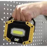 CAT ĮKRAUNAMAS MINI PROŽEKTORIUS, Magnetinio tvirtinimo žibintuvėlis, Juoda, Geltona, Akrilnitrilo butadieno stirenas (ABS), LED, 1 lempa(-os), 250 lm