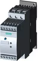 Siemens švelnaus paleidimo įtaisas 3 fazių 200-480VAC 38A 18,5kW/400V Uc=110-230V AC/DC S0 (3RW3028-1BB14)