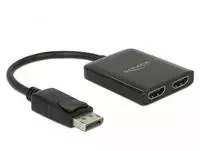 Delock DeLOCK DisplayPort 1.4> 2x HDMI MST skirstytuvai, skirstytuvai ir jungikliai