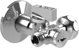 Arco Dvejopo kampo vožtuvas su filtru be 1 / 2 "x3 / 8" x3 / 4 "veržlės (DUR29)