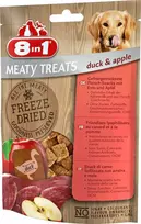 8in1 kvapioji medžiaga 8in1 Šuo Šaltis Džiovinti Antys / Obuoliai 50 g
