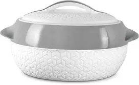 Milton casserole Matrix 3.5L, pilkas/baltas
