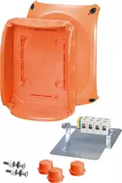Hensel E 90 priešgaisrinė dėžutė 210x155x92mm IP65 5x16mm2 FK 1616 (62000185)