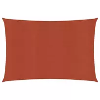 Uždanga nuo saulės, terakota spalvos, 2,5x4,5m, HDPE, 160g/m²
