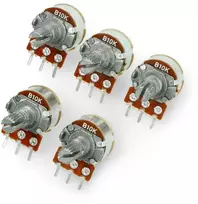 Oem Rotacinis potenciometras 10kΩ linijinis 1/8W- 5 vnt