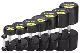Guminis hantelis HMS HG Pro - 5kg