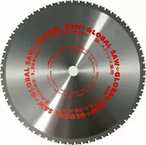 GLOBAL SAW Skydas pjūklas plieno pjovimo GLOBAL SAW 355 x 2.4 / 2.0 x 25,4mm / 64z CERMET