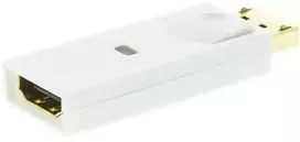 DELTACO „DisplayPort to HDMI“ adapteris su garsu, „Full HD @ 60Hz“, baltas,