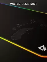 Vandeniui  atsparus pelės kilimėlis  Aukey KM-P7 RGB XXL 900x400x4mm