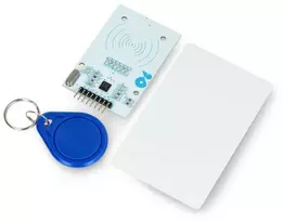 Velleman VMA405 – RFID MF RC522 MiFare 13.56MHz modulis + kortelė ir raktų pakabukas