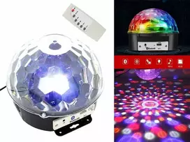 Disko lempa su LED, MP3, USB, Bluetooth