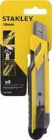 Stanley Peilis ST 18mm +3 vnt.. GALUTINĖ LŪŽIS. PLASTMASINIS