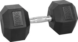 Šešiakampis hantelis inSPORTline Hexsteel 30kg