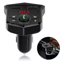„Bluetooth“ siųstuvas automobiliui su dviem USB prievadais