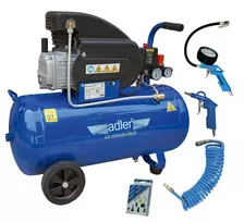 ADLER KOMPRESORIUS 50l AD 2050-50-8BAR 230V SU PRIEDŲ RINKINIU