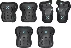 Apsaugų rinkinys Nils Extreme H320 juodas-mėtinis, dydis M