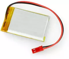 Akyga Li-Pol elementas 900mAh 1S 3.7V - JST-BEC jungtis + lizdas - 50x34x5mm