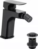 KFA MOKAIT bidė maišytuvas STOVANTIS BIDE RIEBESTAS, Juodas + CLICK CLACK