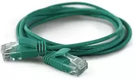 Wantec 7330, 3 m, Cat6a, U/UTP (UTP), RJ-45, RJ-45, Žalias