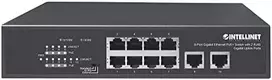 Šakotuvas Intellinet 561402 jungiklis Gigabit 8x RJ45 PoE+, 2x RJ45 Uplink