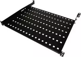 Serverio Lentyna - Alantec 19", 1U, 550 mm, Juoda