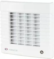 Vents Namai ventiliatorius fi 100 18W 34d Bevielio laiko jungiklis baltas (100MAT)