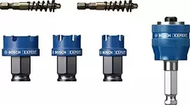 Gręžimo karūnų komplektas Bosch 2608900502; 22-32 mm; 6 vnt.