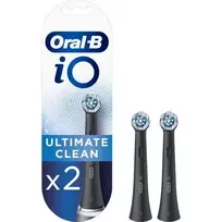 Dantų šepetėlis Końcówka Braun Oral-B iO Ultimate Clean Juodas 2vnt.. (RBCB-2)
