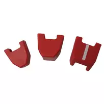 Milwaukee Accessories Guminiai antgaliai smeigiakalėms MILWAUKEE, 3vnt.