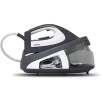 Polti | PLEU0239 Vaporella Simply VS10.12 | Steam generator iron | 1.5 L | bar | 2200 W | Vanduo tank capacity ml | Calc-clean function | Pilkas/Baltas | Auto power off | Vertical steam function