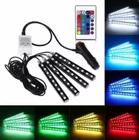 ATL Automobilio vidaus apšvietimo LED rinkinys ZD65A 4x9 RGB