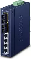 Šakotuvas ASA PLANET ISW-621TS15 tinklo komutatorius Ne-valdomas L2 Fast Ethernet (10/100) Mėlyna