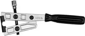 Yato Metalinė juostos įrankis 3/8 pavarai, 0-40 mm diapazonui, CV gaubto spaustuko replės