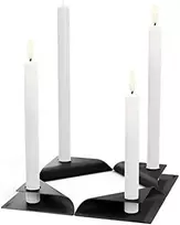Žvakidžių rinkinys HOFATS SQUARE CANDLE juoda, 4 vnt.