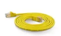 „Wantec“ jungiamasis kabelis SSTP CAT7 Ste. CAT6a d=4mm 0.50m geltonas