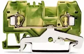 Wago Saugi geležinkelio jungtis 2.5mm2 gelsvai žalia (280- 907)