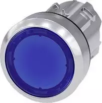Siemens Button drive 22mm freza su apšvietimu su savaime grįžtančiu metalu IP69k Sirius ACT (3SU1051-0AB50-0AA0)