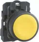 Schneider Electric Valdymo mygtukas 22mm geltonas su grįžimu 1Z (XB5AA51)