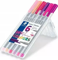 Staedtler Thinpis Triplus Flamingo 6 spalvų STAEDTLER
