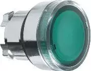 Schneider Electric ZB4, mygtukas, žalias, universalus LED, IP66, IK06, I klasė