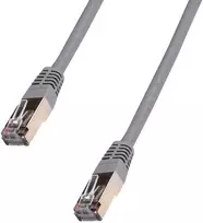 DATACOM Patch cord FTP CAT5E 1m pilkas