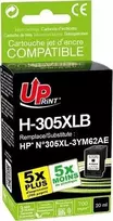 Rašalas UPrint UPrint suderinamas su 3YM62AE, juoda, 700s, H-305XLB, High žalias, HP DekJet 2300, 2710, 2720, Plus 4100