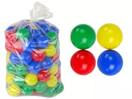 Spalvoti plastikiniai kamuoliukai Hemar, 100 vnt