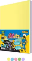 Pastello Xerox popierius A4 160g spalvų derinys 100 lakštų